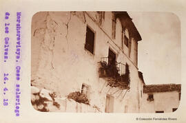Macharaviaya (Málaga), Casa solariega de Los Gálvez. Fotógrafo desconocido.