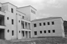 Casa Cuna en el Arroyo de los Ángeles. Construcción. Diciembre de 1952. Málaga, España.