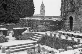 Málaga nevada. La Alcazaba. Febrero de 1954. España-05