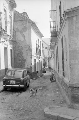 Calle San Pedro, barrio de El Perchel. 1971. Málaga, España.