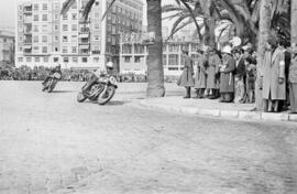 Carrera del V Gran Premio Motociclista de Invierno de Málaga. Febrero de 1954. Málaga (España).