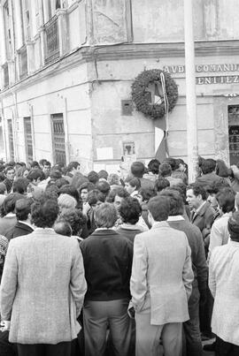 Manifestación por la autonomía de Andalucía. 1977-12-04. Málaga, España. 2.7. Manifestación.