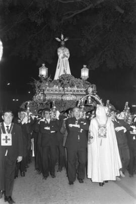 Semana Santa de Málaga. Nuestro Padre Jesús Cautivo. Lunes Santo. Marzo de 1972. España-01