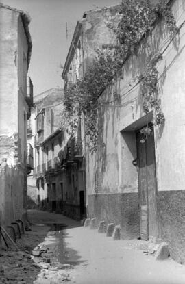 Calle Cerezuela, barrio de El Perchel. 1971. Málaga, España.