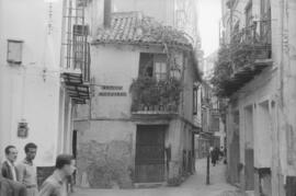 Calle Fernán González. Octubre de 1958. Málaga. España