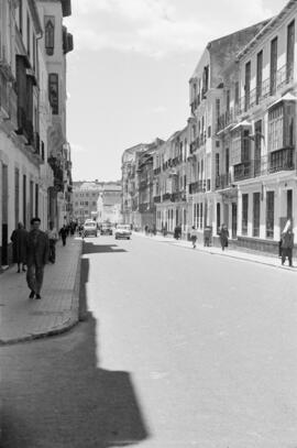 Calle Victoria. Abril de 1959. Málaga, España