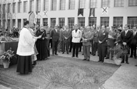 Visita oficial de Franco a Málaga. Plaza de El Ejido. 27 y 28 de abril de 1961. Málaga, España