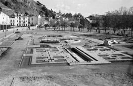 Construcción de los Jardines de Pedro Luis Alonso. Hacia 1940. Málaga, España. 19XX0000_AR_2221_0...