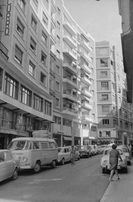 Calle Sancha de Lara. Octubre de 1968. Málaga. España.