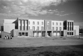 Escuela Normal de Magisterio en El Ejido. Construcción. Octubre de 1959. Málaga (España)