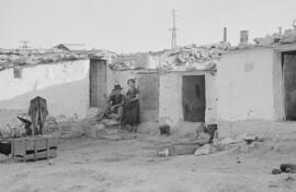 Viviendas. Arroyo El Cuarto. Octubre de 1954. Málaga, España