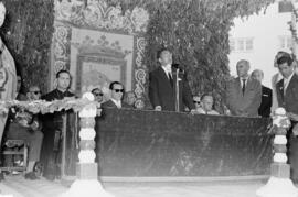 Inauguración Barriada 4 de diciembre. Agosto de 1959. Málaga, España.