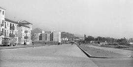 Prolongación de la Alameda. Obras. Barrio de Carranque. Enero de 1965. Málaga, España.