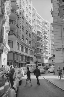 Calle Sancha de Lara. Octubre de 1968. Málaga. España.