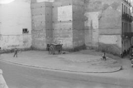 Calle del Marqués desde el pasillo de Santa Isabel. Octubre de 1958. Málaga. España