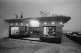 Bazar Aladino en Torremolinos. Julio de 1954. Málaga (España)