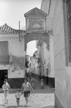 Calle Arco, barrio de El Perchel. 1971. Málaga, España.