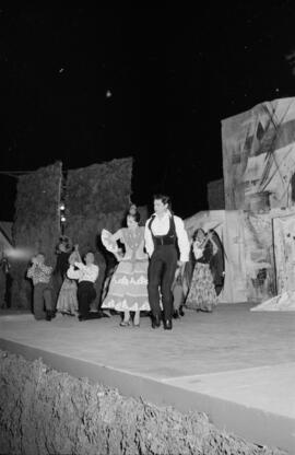 Baños del Carmen. Antonio y su Compañía de Ballet Español. Agosto de 1960. Málaga (España). 03