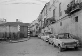 Calle Santa Rosa, barrio de El Perchel. 1974, febrero. Málaga, España.