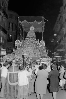 Semana Santa de Málaga. María Santísima del Gran Perdón. Domingo de Ramos. Marzo de 1972. España-03