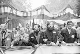 Manifestación por la autonomía de Andalucía. 1977-12-04. Málaga, España. 1.4. Manifestación.