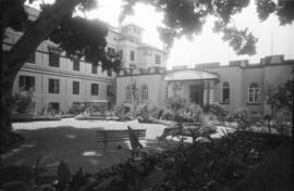 Sanatorio 18 de julio. Vistas exteriores. Años 40. Málaga, España. 03.