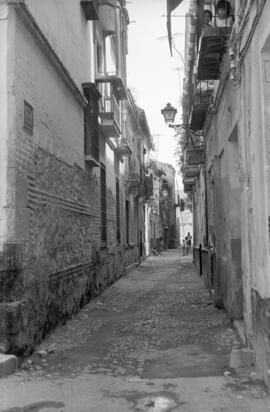 Calle Barragán, barrio de El Perchel. 1971. Málaga, España.