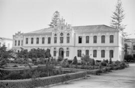 Casa de la Misericordia de la Diputación Provincial de Málaga. Agosto de 1954. Málaga (España)