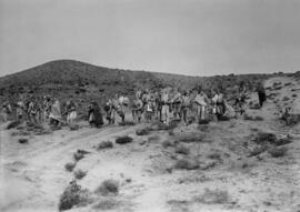Milicianos en el frente de guerra. Hacia 1936. Málaga. España.