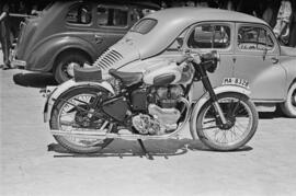 Motocicleta de telégrafos. Junio de 1954. Málaga (España)