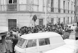 Manifestación por la autonomía de Andalucía. 1977-12-04. Málaga, España. 2.7. Manifestación.