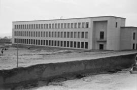 Escuela de Peritos Industriales en El Ejido. Construcción. Diciembre de 1957. Málaga (España)