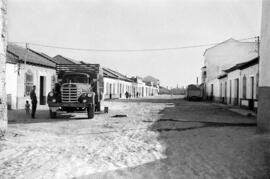 Calle Alonso de Palencia. Noviembre de 1959. Málaga, España