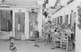 Vivienda corralón. Octubre de 1954. Málaga, España.