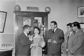 Entrega de premios Netsle. Marzo de 1954. Málaga, España.