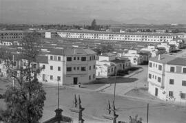 Barriada Girón. 1954, noviembre. Málaga. España.