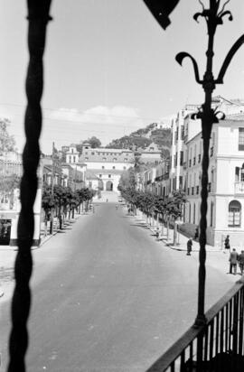 Calle Compás de la Victoria. Abril de 1959. Málaga, España.