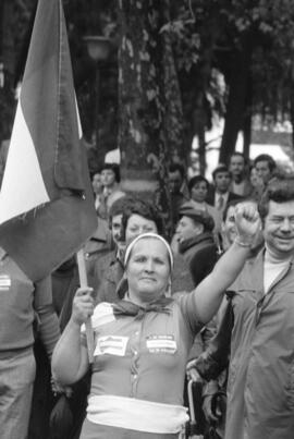 Manifestación por la autonomía de Andalucía. 1977-12-04. Málaga, España. 1.1: Preparativos.