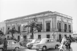Diario Sur y la Tarde. Alameda de Colón. Diciembre, 1967. Málaga. España.