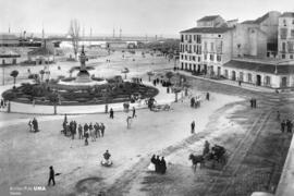Vista del Puerto. Hacia 1900. Málaga. España. Fondo Wandre 01