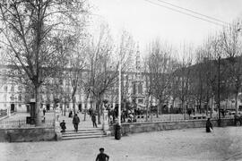 Plaza de la Merced. Hacia 1910. Málaga, España. Fondo Thomas-Andalucía - 01