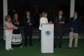 Inauguración del alumbrado del Campus de Teatinos. Málaga. Junio de 2013