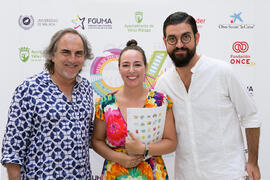 Manu Sánchez, Selu García Cossío y Tamara Harillo. Curso "30 años de Carnaval de Cádiz, máxi...