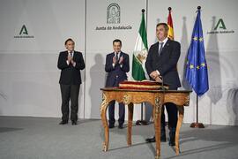 Toma de posesión de D. Teodomiro López Navarrete como Rector de la Universidad de Málaga. Palacio...