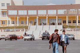 Obras del Campus de Teatinos: Facultad de Derecho. Octubre de 1992