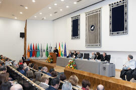 Toma de Posesión del nuevo Consejo de Dirección de la Universidad de Málaga. Paraninfo.  Enero de...