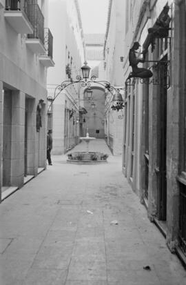 Málaga. Pasaje Chinitas. Marzo de 1963
