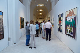 Visita a la exposición "Eugenio Chicano Siempre". Museo de Málaga. Junio de 2021