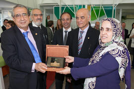 Inauguración de la Oficina de la Universidad de Sharjah, Emiratos Árabes. Jardín Botánico. Noviem...