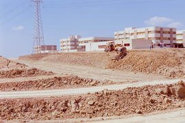 Obras del Campus de Teatinos. Junio de 1988
